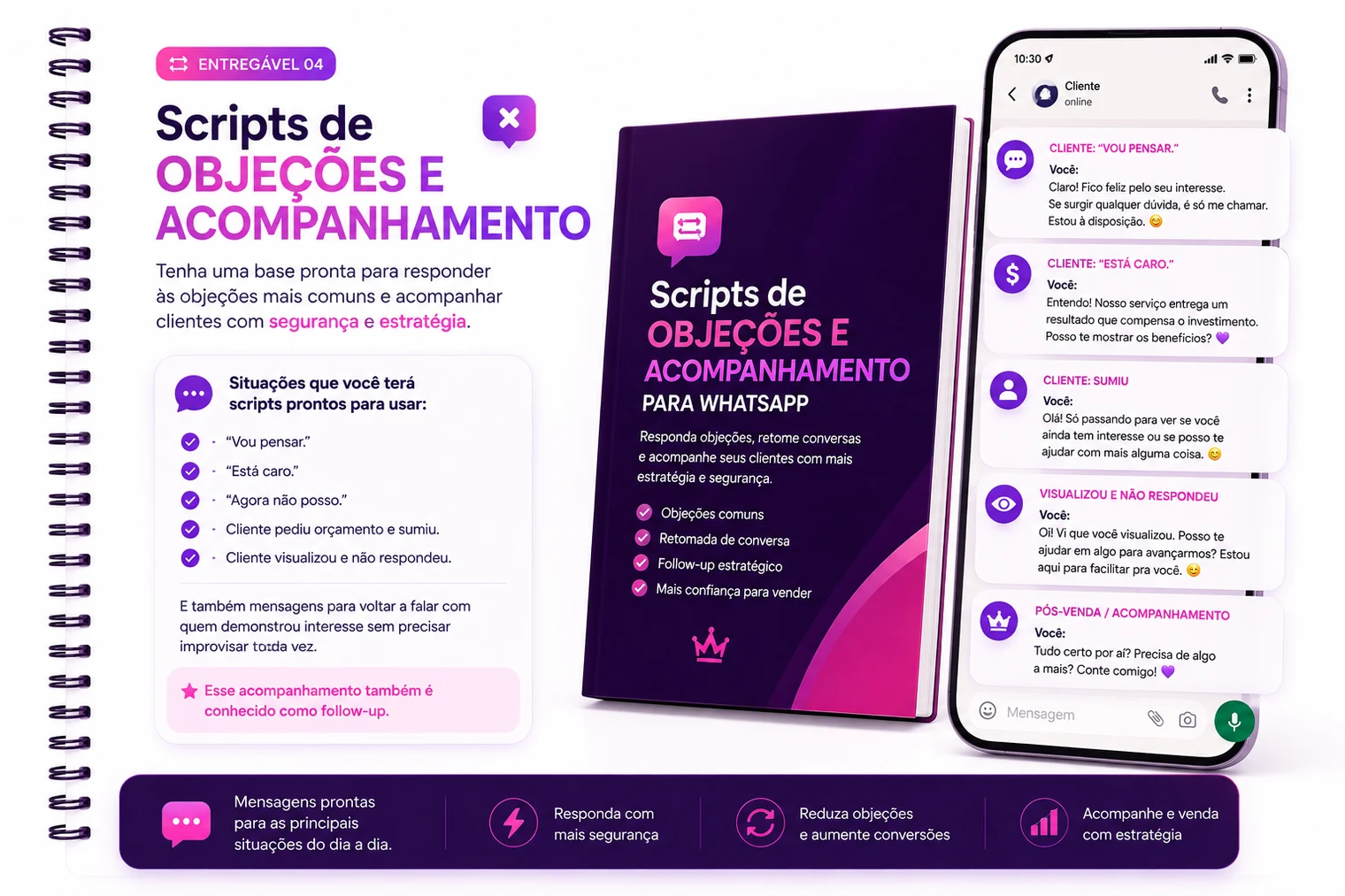 Scripts de Objeções e Follow-up